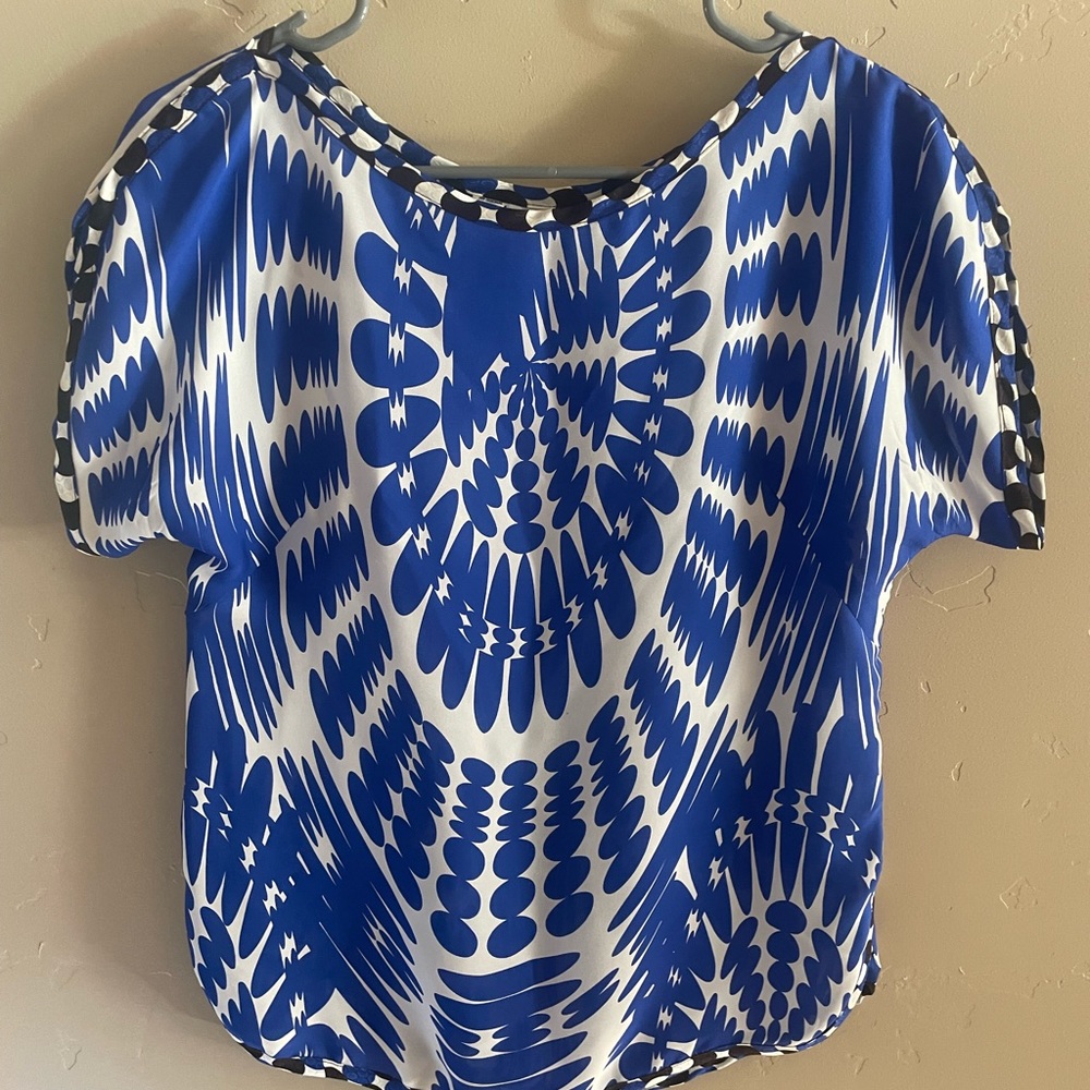 Milly of New York Satin Shirt